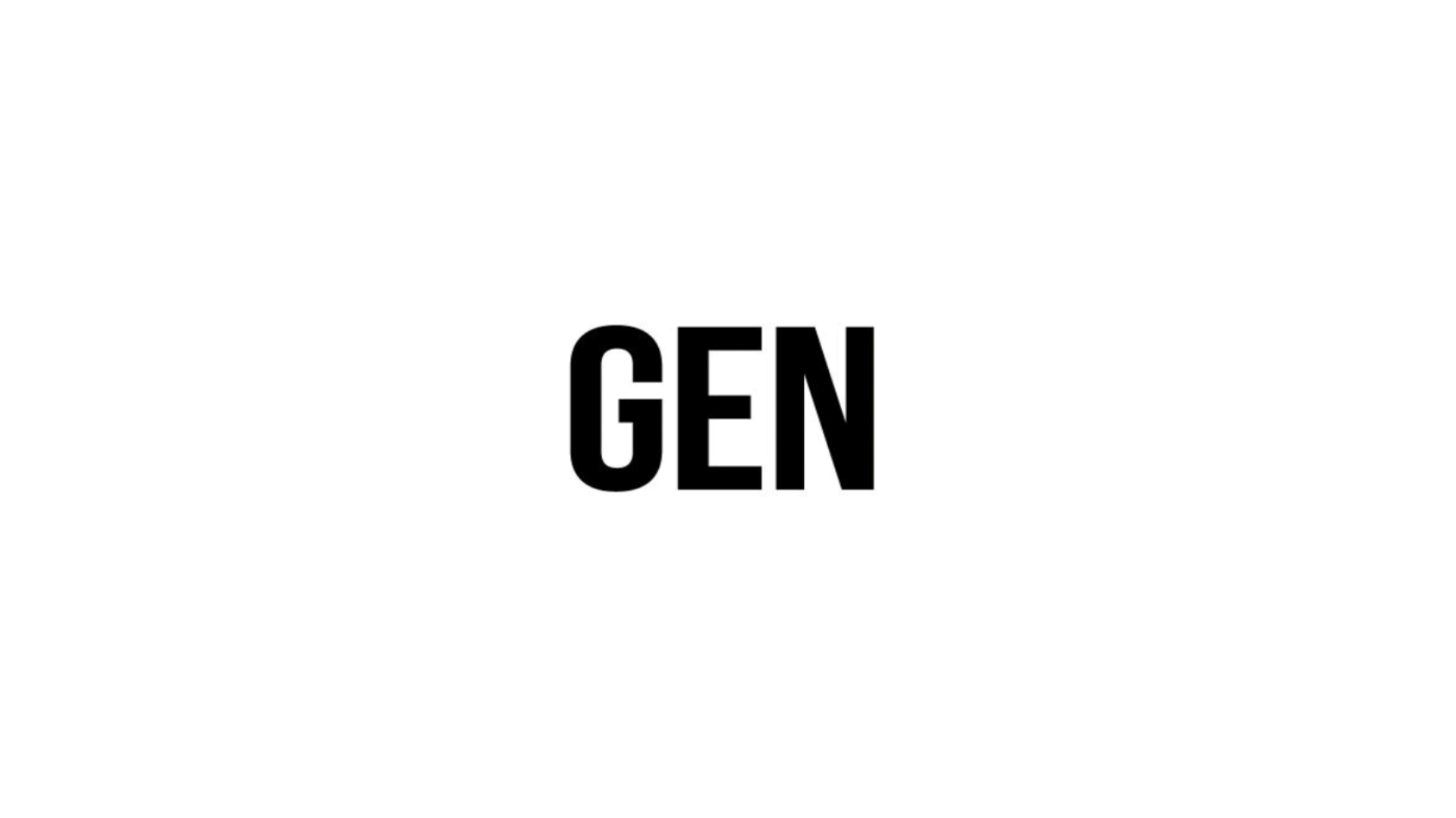 Логотип бренда GEN