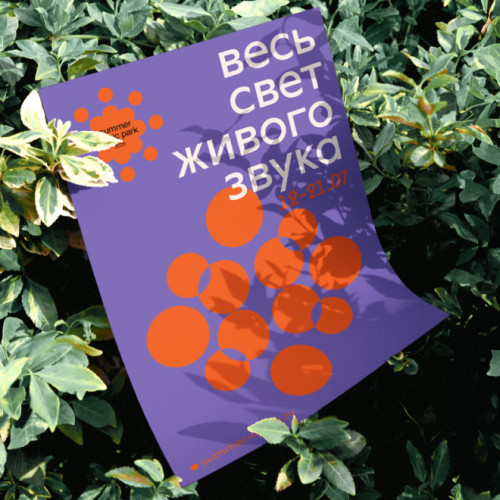 Цвета и ритмы звука. Брендинг фестиваля Summer Music Park