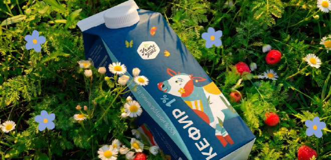 По полю корова ходила. Редизайн региональной молочной линейки «Углече Поле»