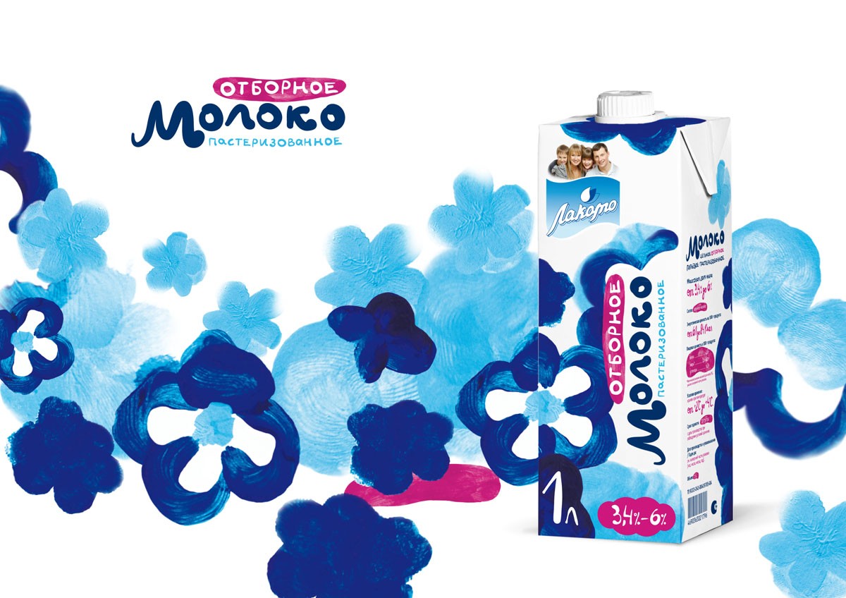 Дизайн линейки молочных продуктов ТМ «Лакомо»